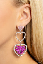 Load image into Gallery viewer, Couples Celebration - Pink earring E016
