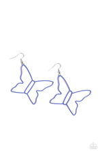 Load image into Gallery viewer, Soaring Silhouettes - Blue earring 2035/36

