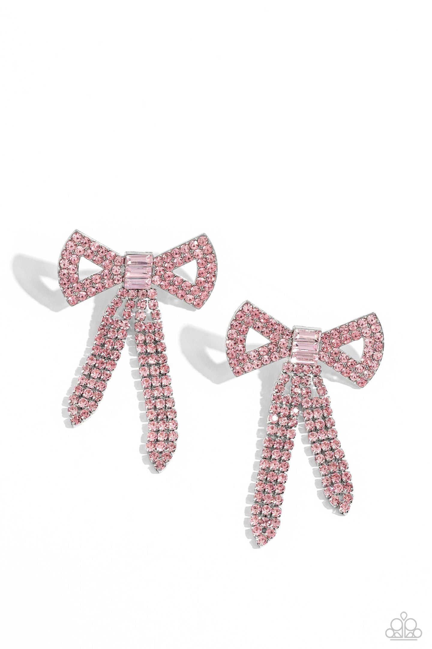 Just BOW With It - Pink earring D032