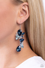 Load image into Gallery viewer, Fancy Flaunter - Blue earring D026
