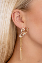 Load image into Gallery viewer, A Few Of My Favorite WINGS - Gold earring E009
