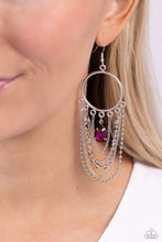 Load image into Gallery viewer, Cascading Clash - Multi earring B113
