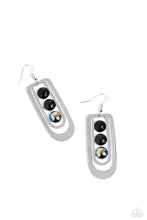 Load image into Gallery viewer, Layered Lure - Black  earring A096
