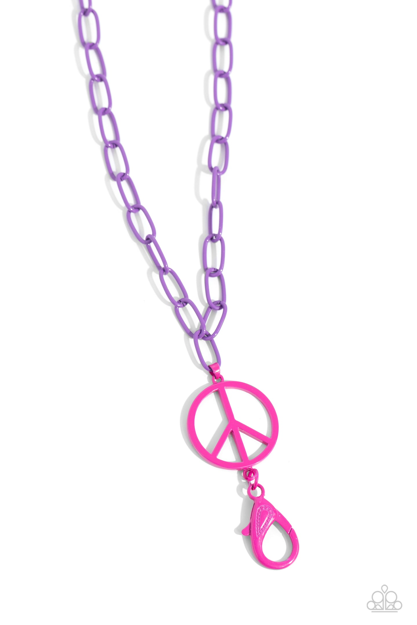 Tranquil Unity - Purple lanyard E010