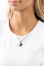 Load image into Gallery viewer, Midair Magic - Copper necklace A035
