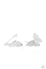Load image into Gallery viewer, Butterfly Beholder - Silver post earring A056
