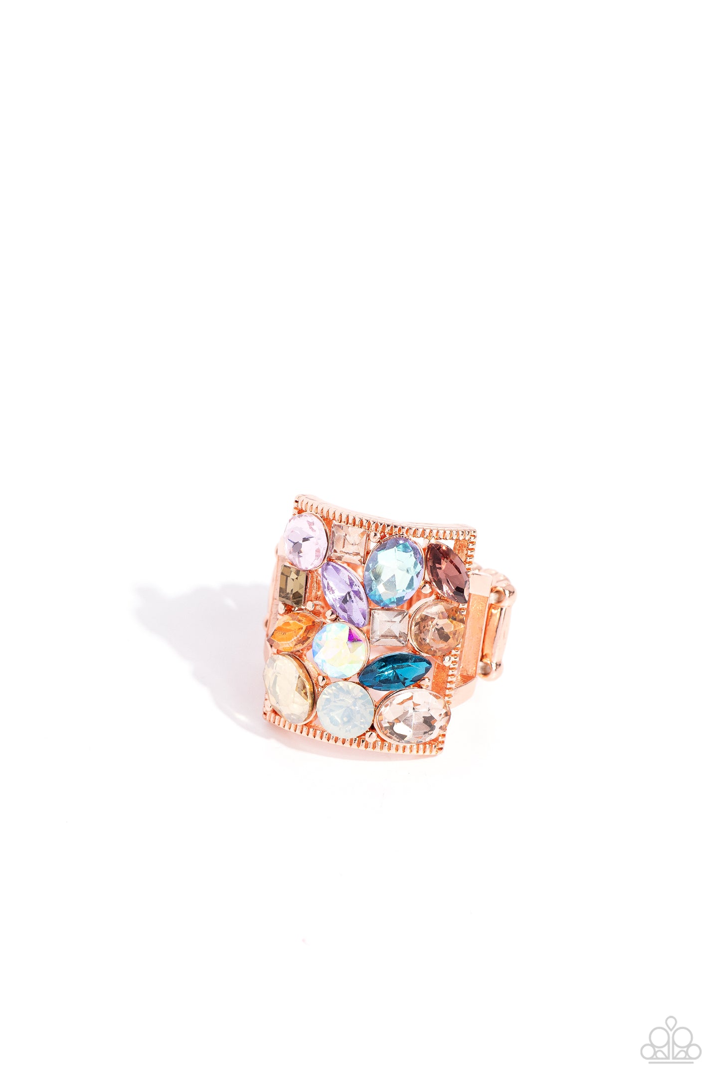 Bedazzled Backdrop - Copper ring A018