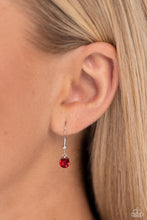 Load image into Gallery viewer, Corner Kick - Red necklace B086

