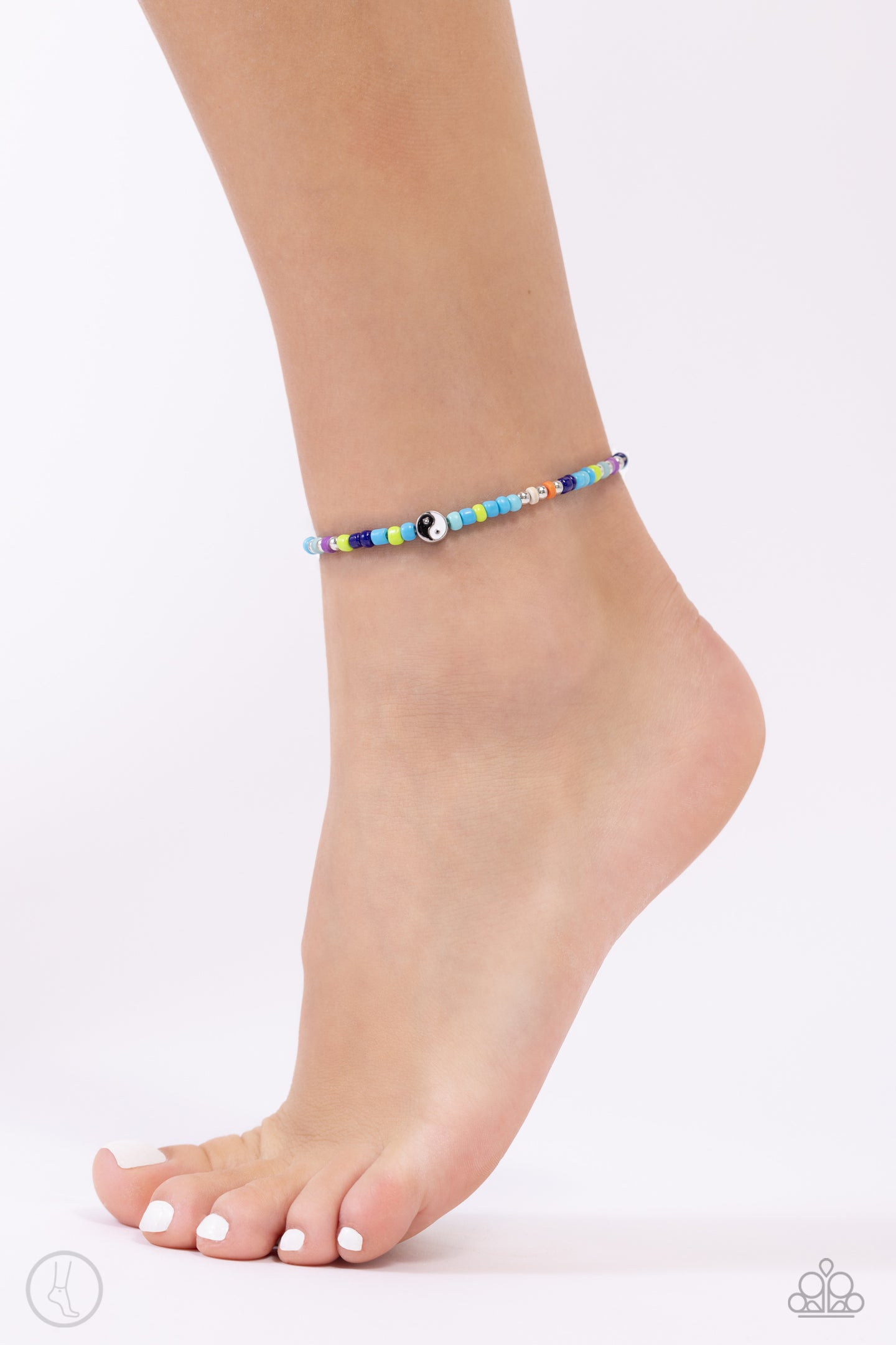 Seize the Shapes - Blue anklet A034