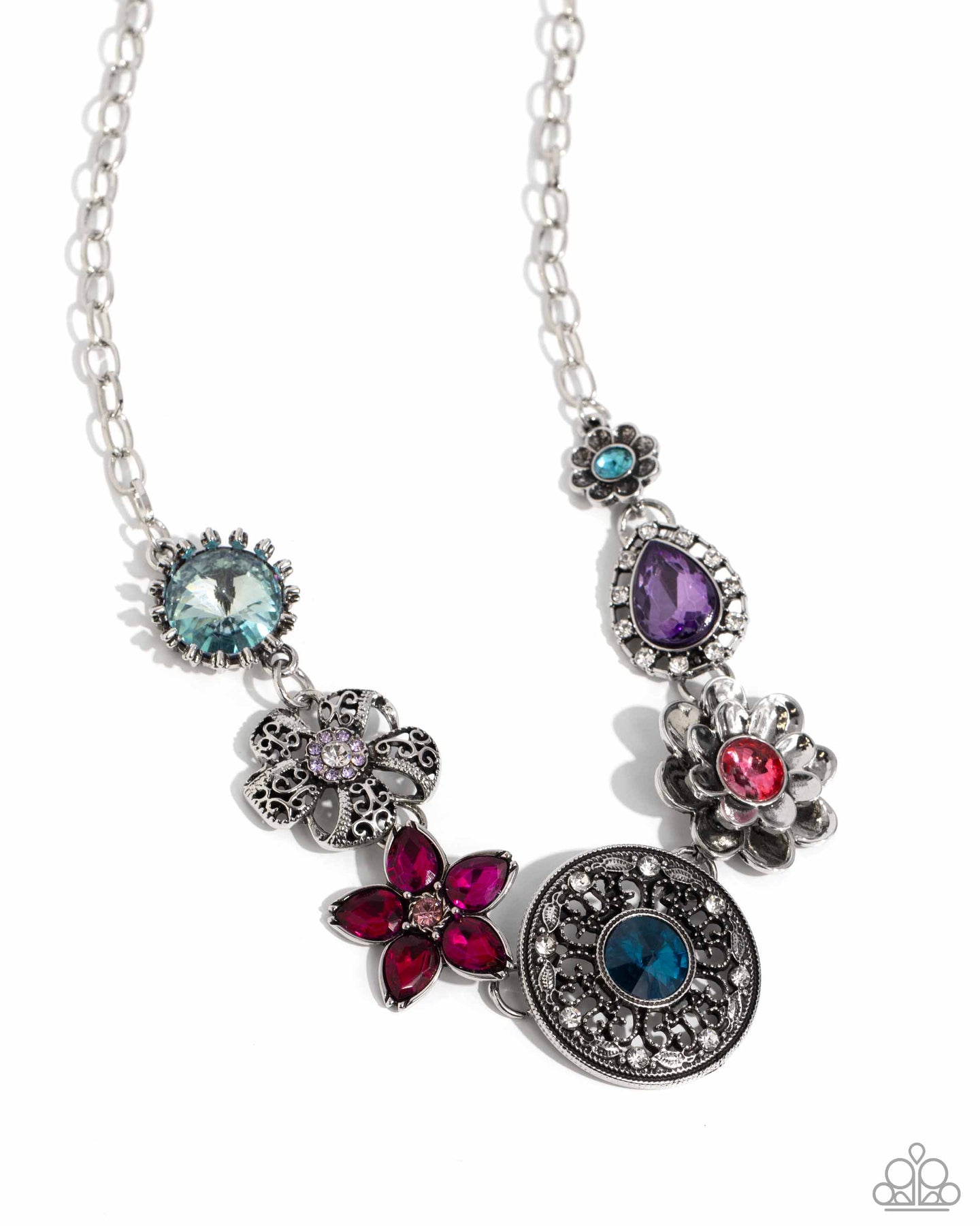 Giddy Garden - Multi NECKLACE  MARCH 2024 LOP C032