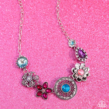 Load image into Gallery viewer, Giddy Garden - Multi NECKLACE  MARCH 2024 LOP C032
