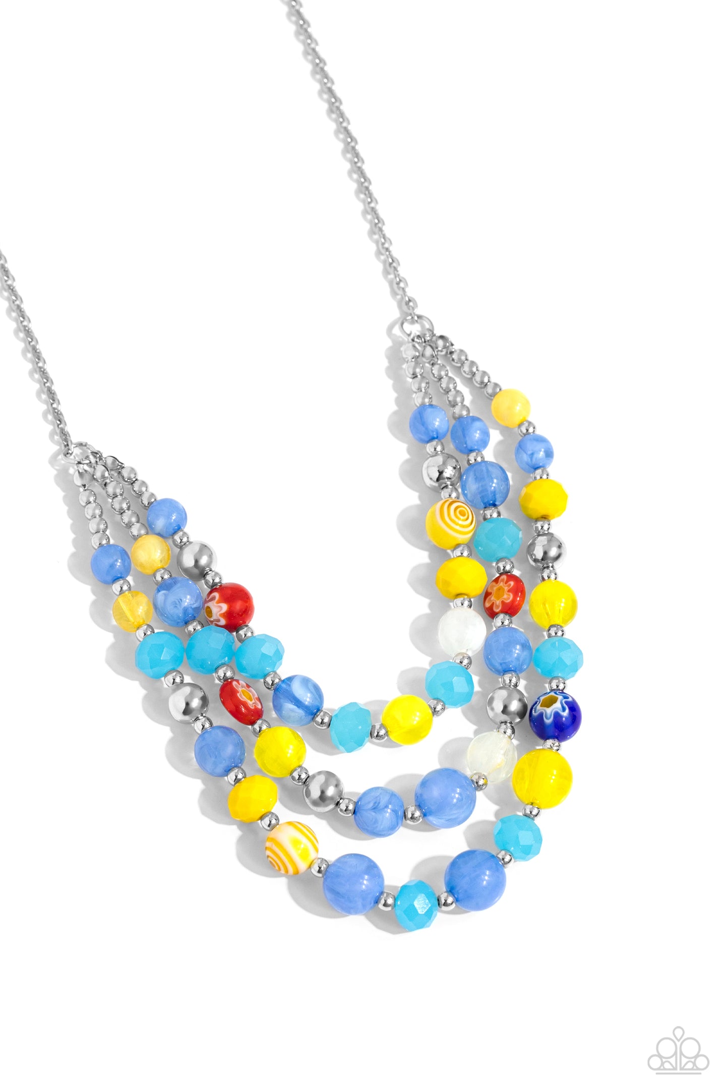 Summer Scope - Blue necklace E058