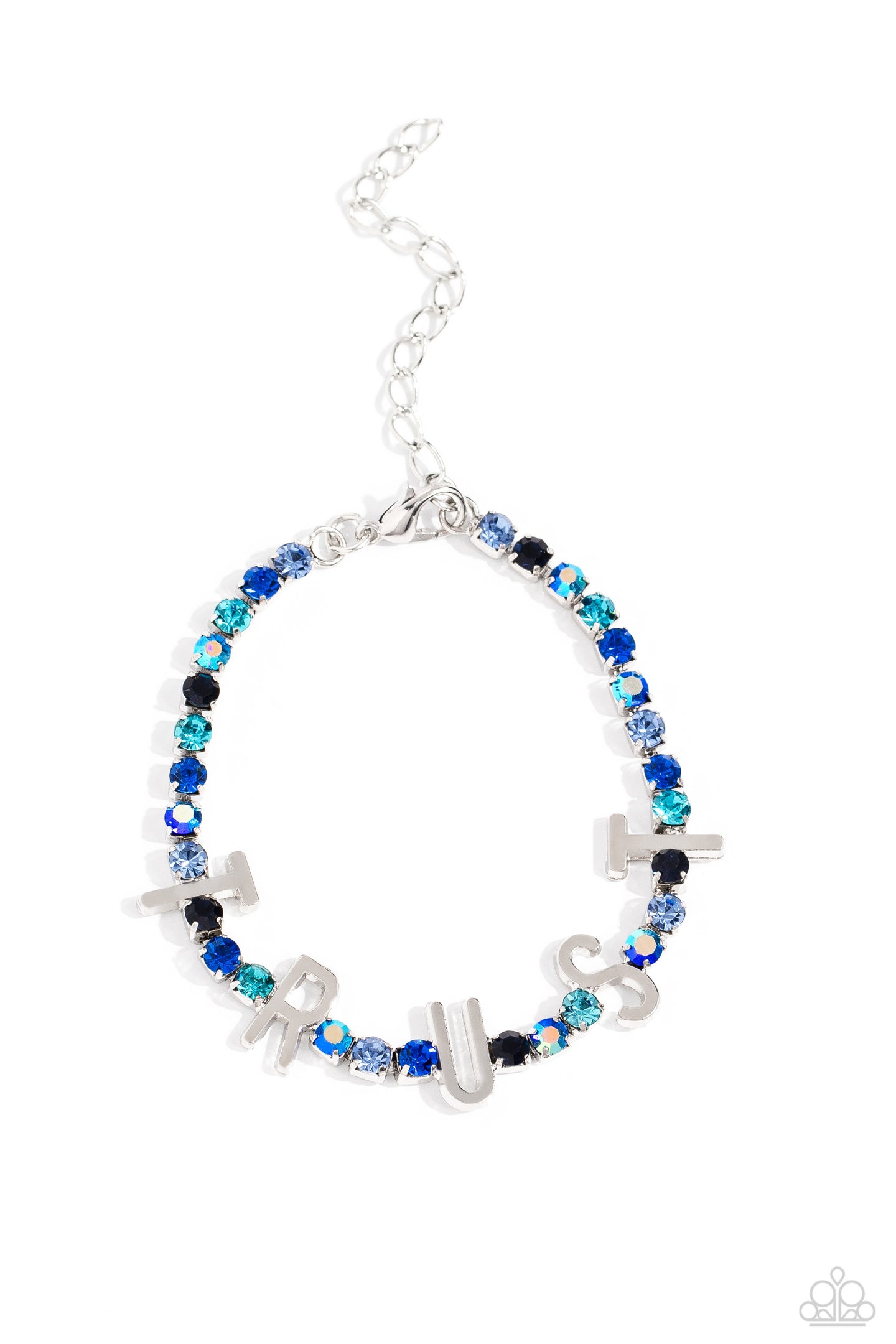 I Will Trust In You - Blue bracelet A004