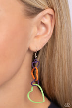 Load image into Gallery viewer, Cascading Crush - Multi earring E011
