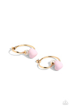 Load image into Gallery viewer, Romantic Representative - Pink double sided earring G049
