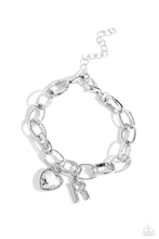 Load image into Gallery viewer, Guess Now Its INITIAL - White - R bracelet D009
