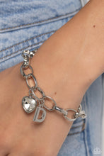 Load image into Gallery viewer, Guess Now Its INITIAL - White - D bracelet D045
