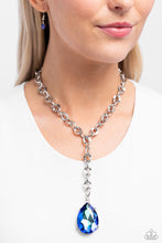 Load image into Gallery viewer, Benevolent Bling - Blue necklace 951
