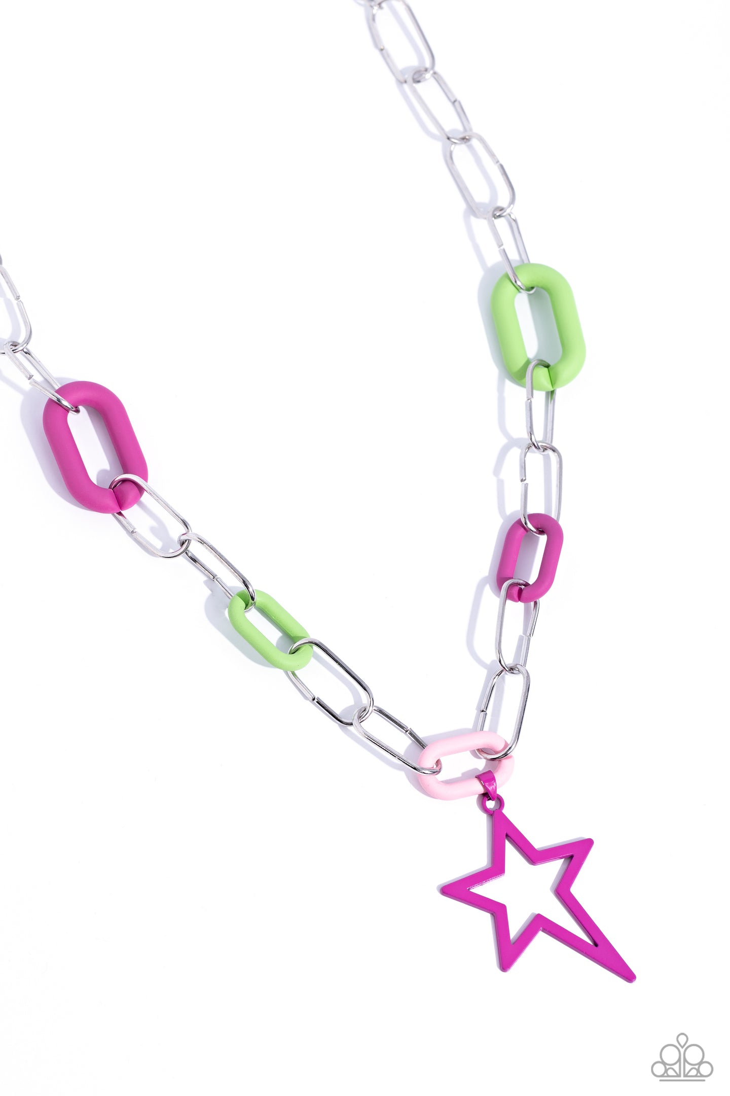 Stargazing Show - Pink necklace C024