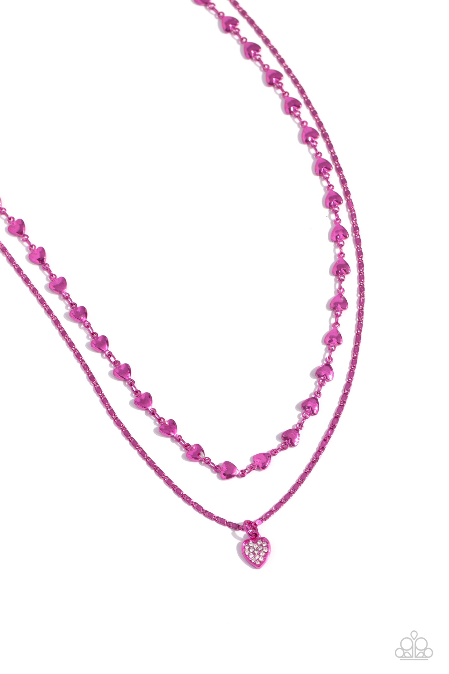 Cupid Combo - Pink necklace D062