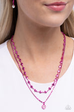 Load image into Gallery viewer, Cupid Combo - Pink necklace D062
