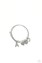Load image into Gallery viewer, Making It INITIAL - Silver - A initial bracelet E015
