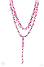 Load image into Gallery viewer, Champagne Night - Pink necklace B091
