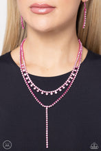 Load image into Gallery viewer, Champagne Night - Pink necklace B091
