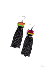 Load image into Gallery viewer, Dreaming Of TASSELS - Black earring G051
