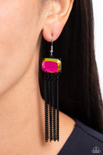 Load image into Gallery viewer, Dreaming Of TASSELS - Black earring G051
