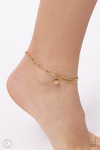 Load image into Gallery viewer, Solo Sojourn - Gold anklet B110
