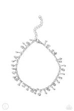 Load image into Gallery viewer, Sprinkled Selection - White anklet E015
