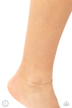 Load image into Gallery viewer, High-Tech Texture - Gold anklet D080
