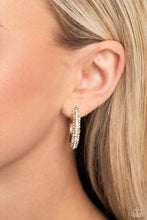 Load image into Gallery viewer, Glowing Praise - Gold hoop earring G048
