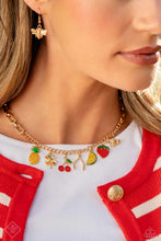Load image into Gallery viewer, Fruit Festival - Gold NECKLACE MARCH 2024 FF A055
