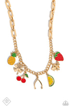 Load image into Gallery viewer, Fruit Festival - Gold NECKLACE MARCH 2024 FF A095
