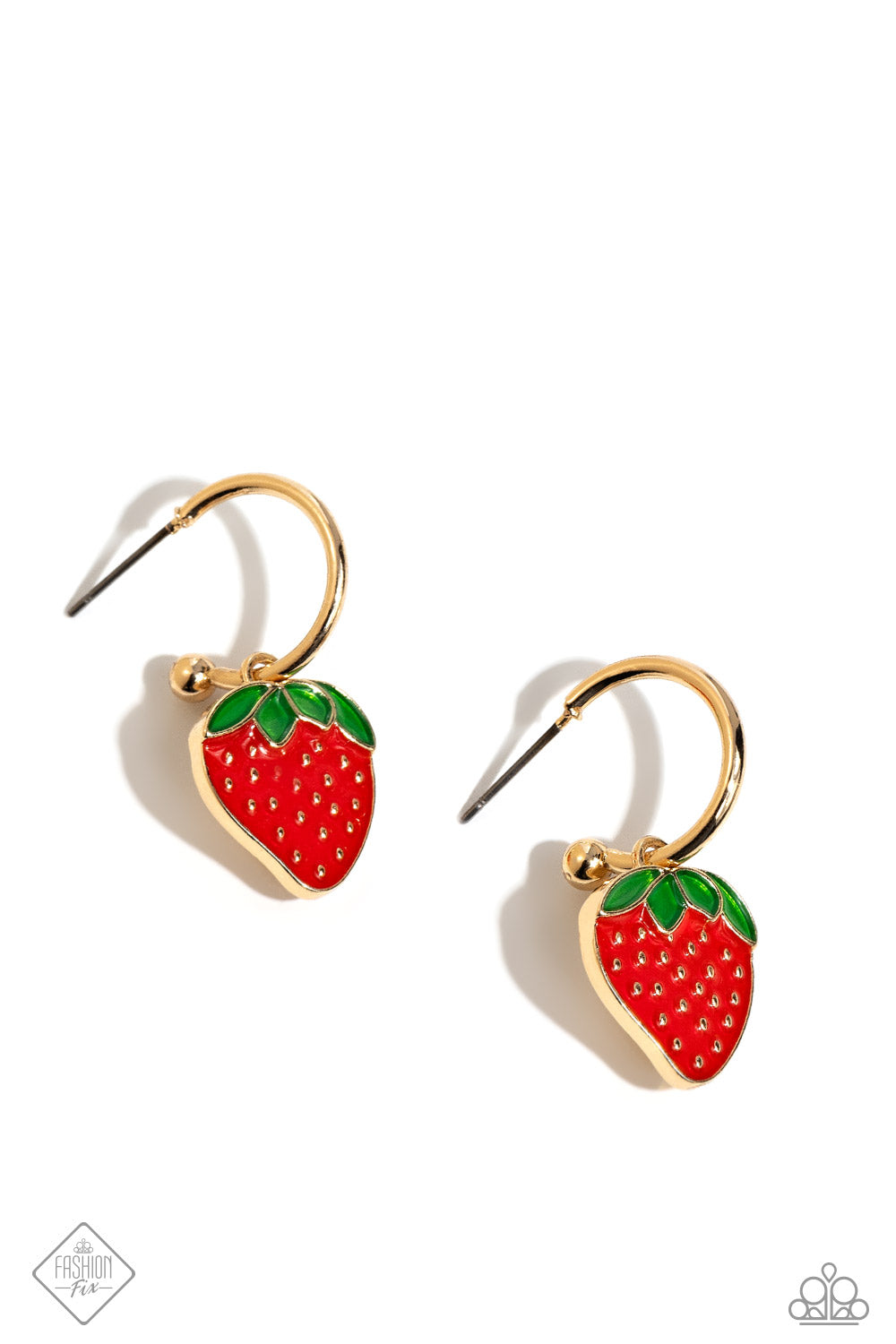 Fashionable Fruit - Gold EARRING MARCH 2024 FF A020
