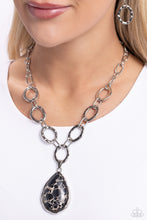 Load image into Gallery viewer, Tangible Tranquility - Black necklace A091
