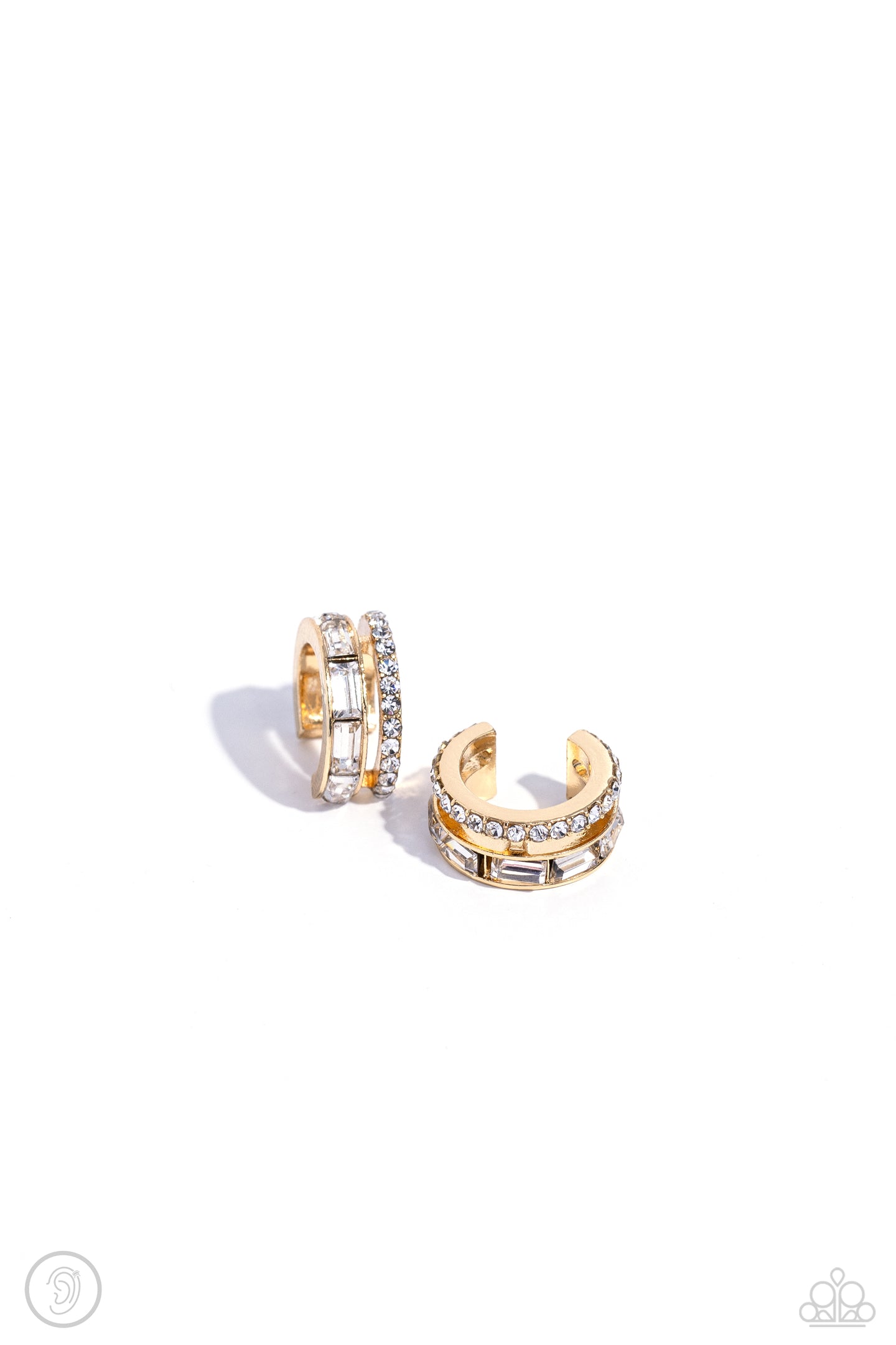 Dont Sweat The Small CUFF - Gold ear cuff earring 1759