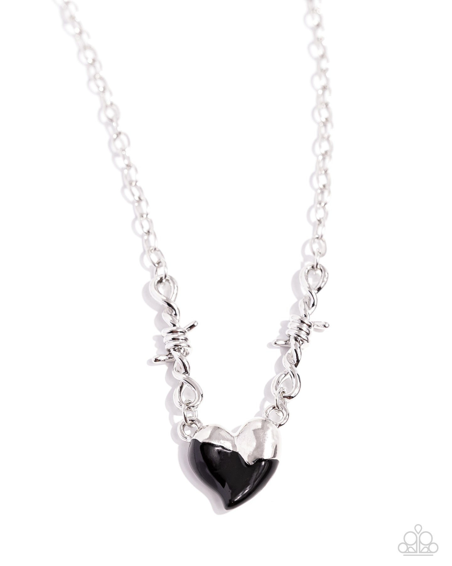 Trendy Tribute - Black necklace B108