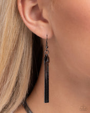 Load image into Gallery viewer, Musings Moment - Black choker necklace E016
