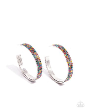 Load image into Gallery viewer, Stacked Symmetry - Multi hoop earring EMP EXCLUSIVE E017/E081
