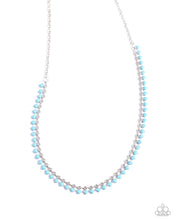 Load image into Gallery viewer, Colored Cadence - Blue necklace D045
