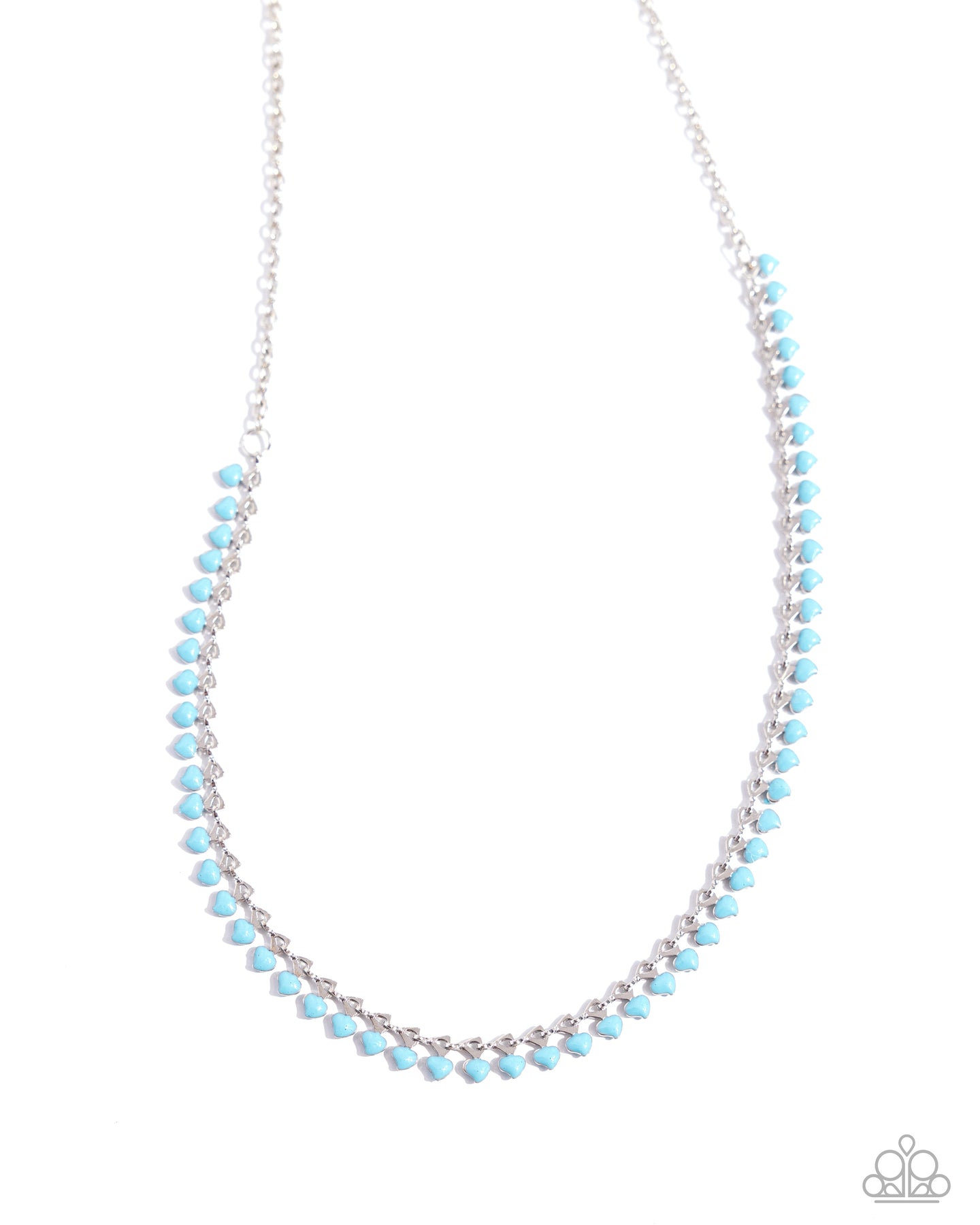 Colored Cadence - Blue necklace D045