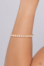Load image into Gallery viewer, Dandy Dancer - Gold coil bracelet D049

