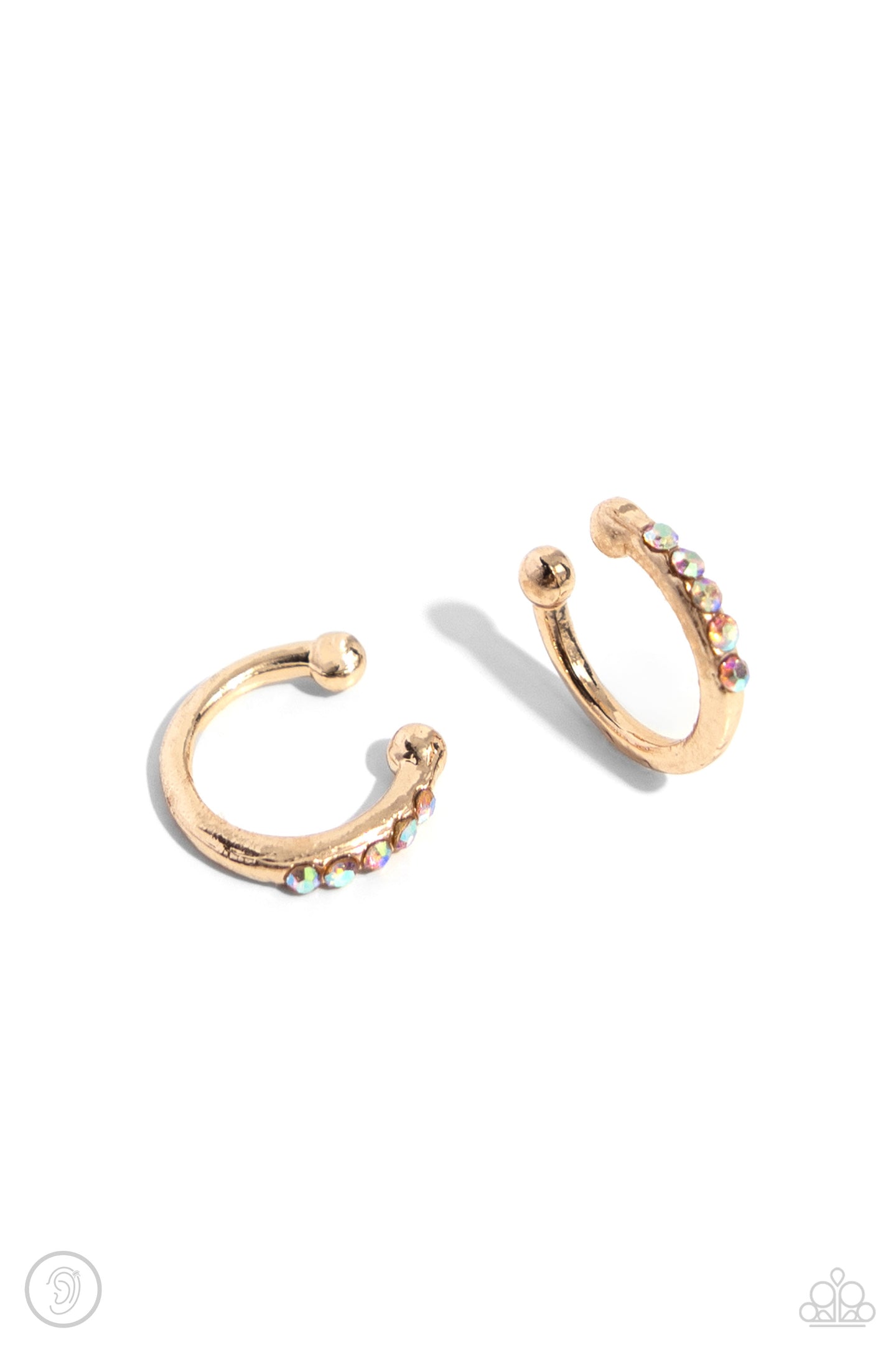 Charming Cuff - Gold ear cuff earring D046