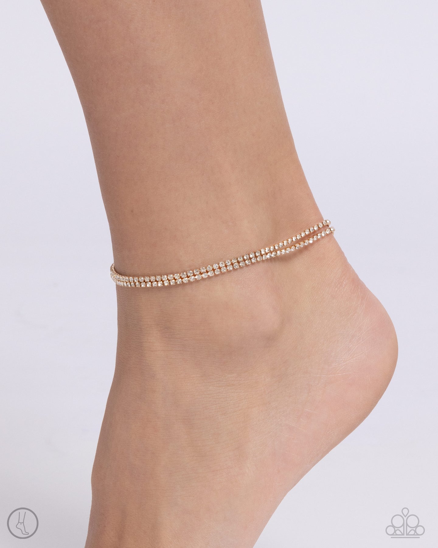 Dainty Declaration - Gold anklet A031
