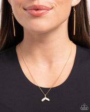 Load image into Gallery viewer, Mermaid Masterpiece - Gold necklace B118
