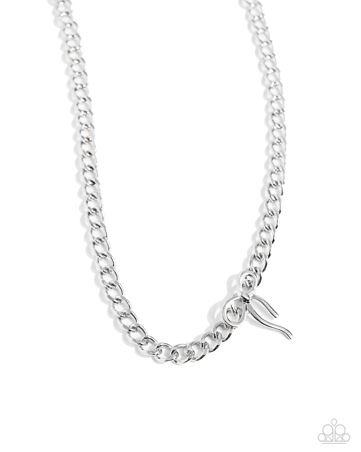 Leading Loops - Silver necklace E010