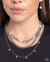 Load image into Gallery viewer, Presidential Passion - White necklace D085
